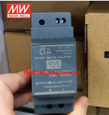 Bộ nguồn HDR-30-5 (30W 5V 3A) Meanwell