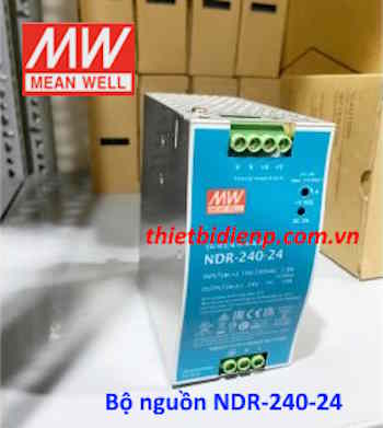 Bộ nguồn NDR-240-24 (240W 24V 10A) Meanwell