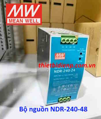 Bộ nguồn NDR-240-48 (48V 240W 5A) Meanwell