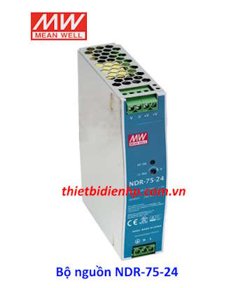 Bộ nguồn NDR-75-24 (75W 24V 3.2A) Meanwell