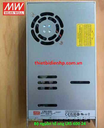 Bộ nguồn tổ ong LRS-600-24 (24V 600W 25A) Meanwell