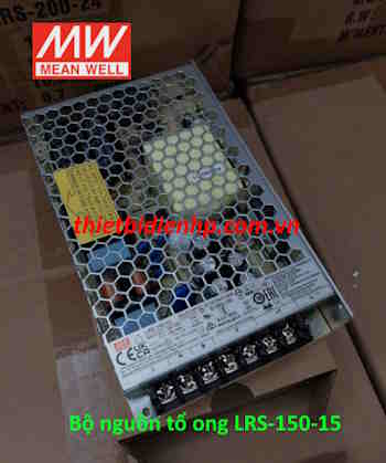Bộ nguồn tổ ong LRS-150-15 (150W 15V 10A) Meanwell