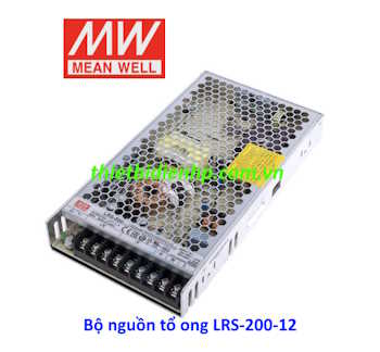 Bộ nguồn tổ ong LRS-200-12 (200W 12V 17A) Meanwell
