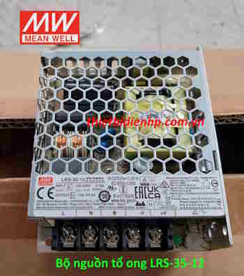 Bộ nguồn tổ ong LRS-35-12 (35W 12V 3A) Meanwell