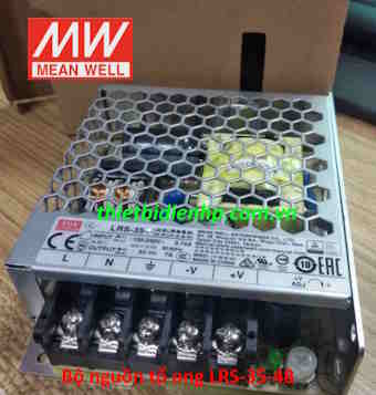 Bộ nguồn tổ ong LRS-35-48 (35W 48V 0.8A) Meanwell