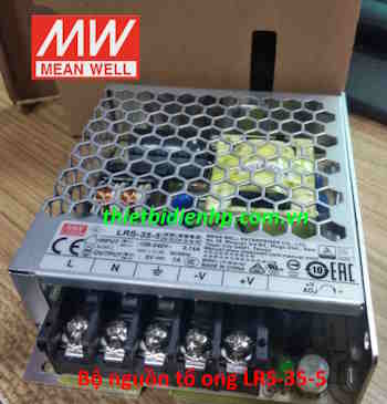 Bộ nguồn tổ ong LRS-35-5 (35W 5V 7A) Meanwell