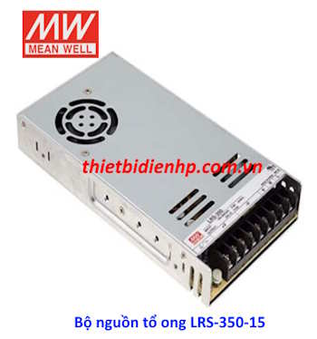 Bộ nguồn tổ ong LRS-350-15 (350W 15V 23.2A) Meanwell