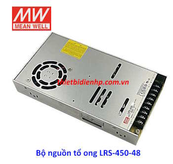 Bộ nguồn tổ ong LRS-450-48 (48V 450W 9.5A) Meanwell