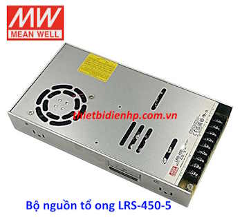 Bộ nguồn tổ ong LRS-450-5 (5V 450W 90A) Meanwell