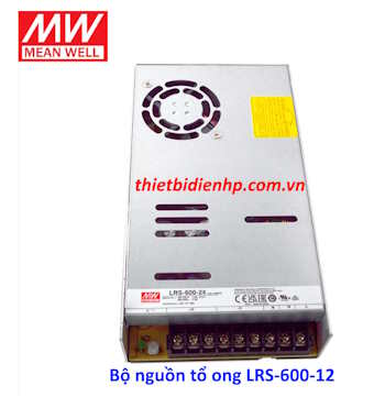 Bộ nguồn tổ ong LRS-600-12 (12V 600W 50A) Meanwell