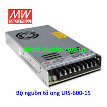 Bộ nguồn tổ ong LRS-600-15 (15V 600W 40A) Meanwell