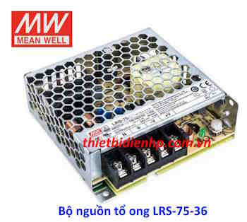 Bộ nguồn tổ ong LRS-75-36 (75W 36V 2.1A) Meanwell