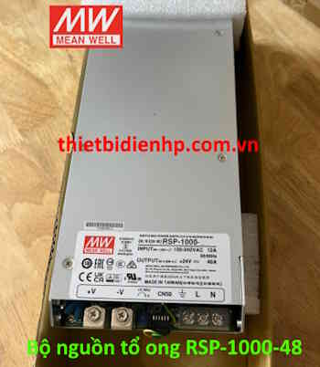 Bộ nguồn tổ ong RSP-1000-48 (1000W 48V 21A) Meanwell