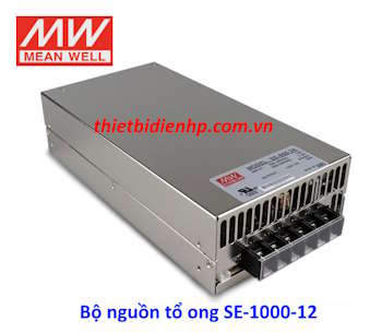 Bộ nguồn tổ ong SE-1000-12 (1000W 12V 83.3A) Meanwell