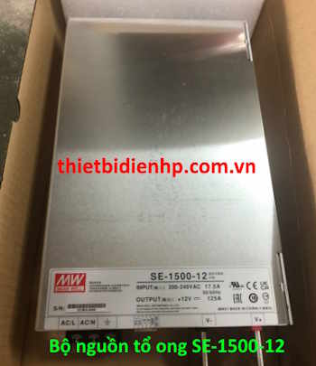 Bộ nguồn tổ ong SE-1500-12 (1500W 12V 125A) Meanwell