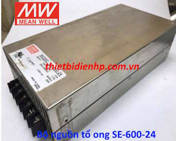 Bộ nguồn tổ ong SE-600-24 (600W 24V 25A) Meanwell