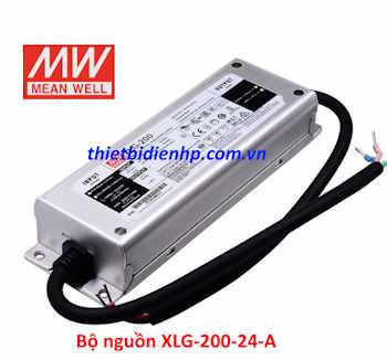 Bộ nguồn XLG-200-24-A (200W 16.8-24V 8.3A) Meanwell