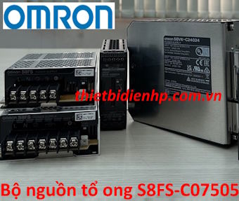 Bộ nguồn tổ ong S8FS-C07505 14A 5V 75W Omron