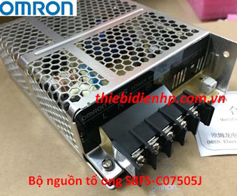 Bộ nguồn tổ ong S8FS-C07505J 14A 5V 75W Omron