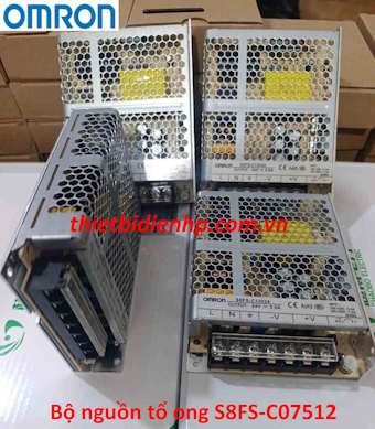 Bộ nguồn tổ ong S8FS-C07512 6.2A 12V 75W Omron