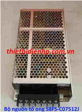 Bộ nguồn tổ ong S8FS-C07512J 6.2A 12V 75W Omron