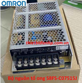 Bộ nguồn tổ ong S8FS-C07515J 5A 15V 75W Omron
