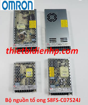 Bộ nguồn tổ ong S8FS-C07524J 3.2A 24V 75W Omron