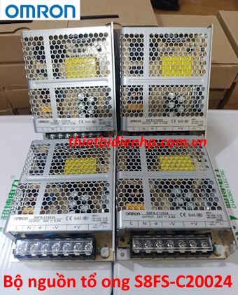 Bộ nguồn tổ ong S8FS-C20024 8.8A 24V 200W Omron