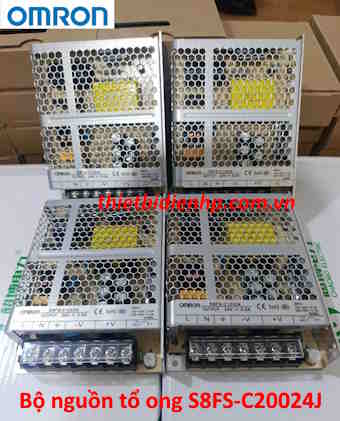 Bộ nguồn tổ ong S8FS-C20024J 8.8A 24V 200W Omron