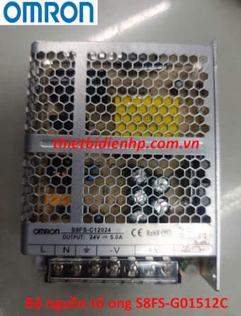 Bộ nguồn tổ ong S8FS-G01512C 1.3A 12V 15W Omron