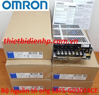 Bộ nguồn tổ ong S8FS-G03024CE 1.5A 24V 30W Omron