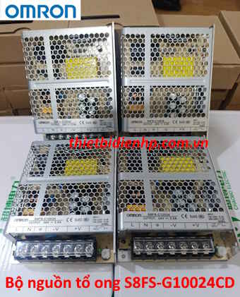 Bộ nguồn tổ ong S8FS-G10024CD 4.5A 24V 100W Omron