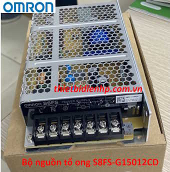 Bộ nguồn tổ ong S8FS-G15012CD 13A 12V 150W Omron
