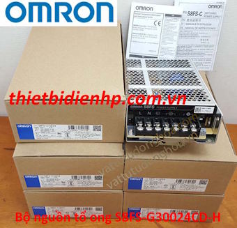 Bộ nguồn tổ ong S8FS-G30024CD-H 14A 24V 300W Omron