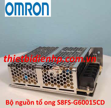 Bộ nguồn tổ ong S8FS-G60015CD 40A 15V 600W Omron