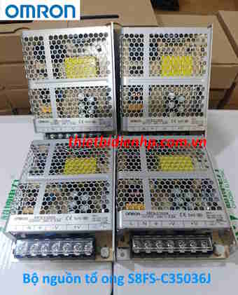 Bộ nguồn tổ ong S8FS-C35036J 9.7A 36V 350W Omron