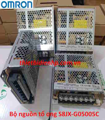 Bộ nguồn tổ ong S8JX-G05005C 10A 5V 50W Omron