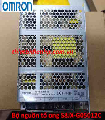 Bộ nguồn tổ ong S8JX-G05012C 4.2A 12V 50W Omron