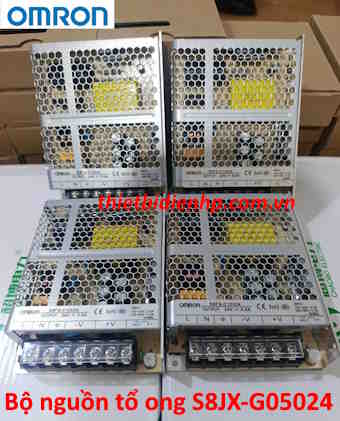 Bộ nguồn tổ ong S8JX-G05024 2.1A 24V 50W Omron