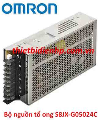 Bộ nguồn tổ ong S8JX-G05024C 2.1A 24V 50W Omron