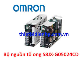 Bộ nguồn tổ ong S8JX-G05024CD 2.1A 24V 50W Omron