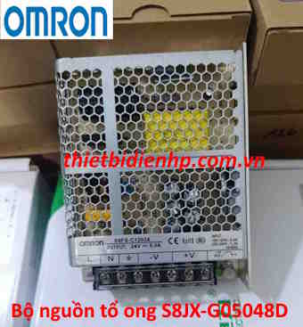 Bộ nguồn tổ ong S8JX-G05048D 1.1A 48V 50W Omron