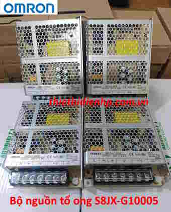 Bộ nguồn tổ ong S8JX-G10005 20A 5V 100W Omron
