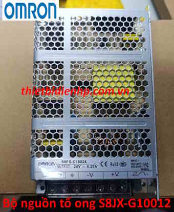 Bộ nguồn tổ ong S8JX-G10012 8.5A 12V 100W Omron