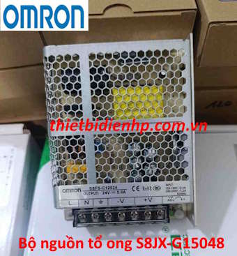 Bộ nguồn tổ ong S8JX-G15048 3.3A 48V 150W Omron