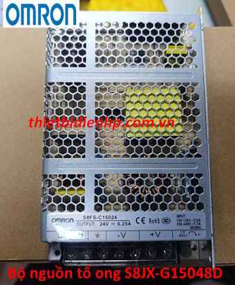 Bộ nguồn tổ ong S8JX-G15048D 3.3A 48V 150W Omron