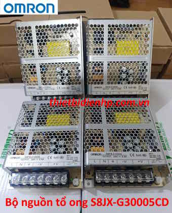Bộ nguồn tổ ong S8JX-G30005CD 60A 5V 300W Omron