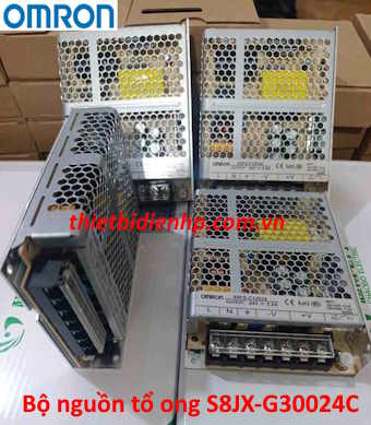 Bộ nguồn tổ ong S8JX-G30024C 14A 24V 300W Omron