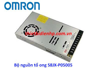 Bộ nguồn tổ ong S8JX-P05005 10A 5V 50W Omron
