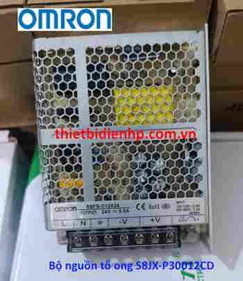 Bộ nguồn tổ ong S8JX-P30012CD 27A 12V 300W Omron